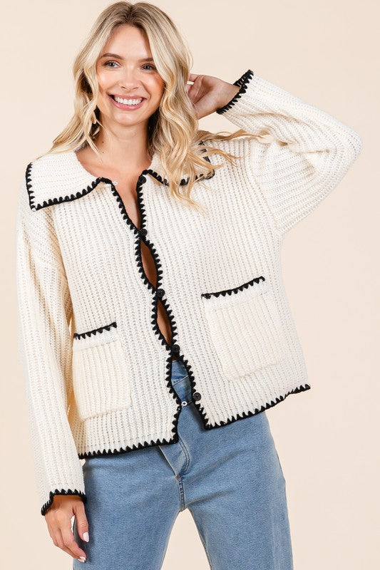 Polished Cardigan with an Effortless Classic Look
