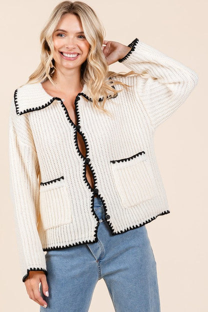 Polished Cardigan with an Effortless Classic Look