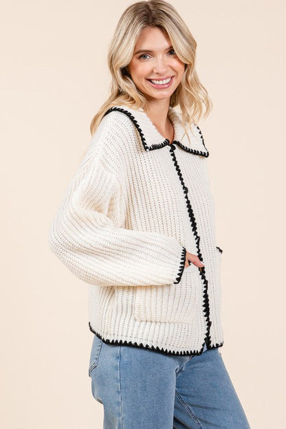 Polished Cardigan with an Effortless Classic Look