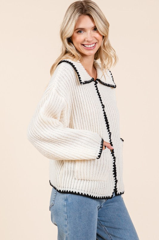 Polished Cardigan with an Effortless Classic Look