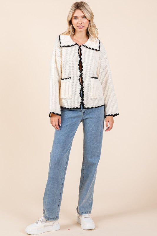 Polished Cardigan with an Effortless Classic Look