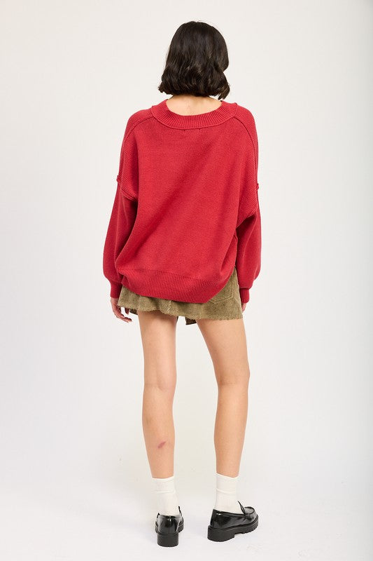 Gracefully Styled Sweater for Any Occasion