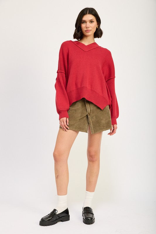Gracefully Styled Sweater for Any Occasion