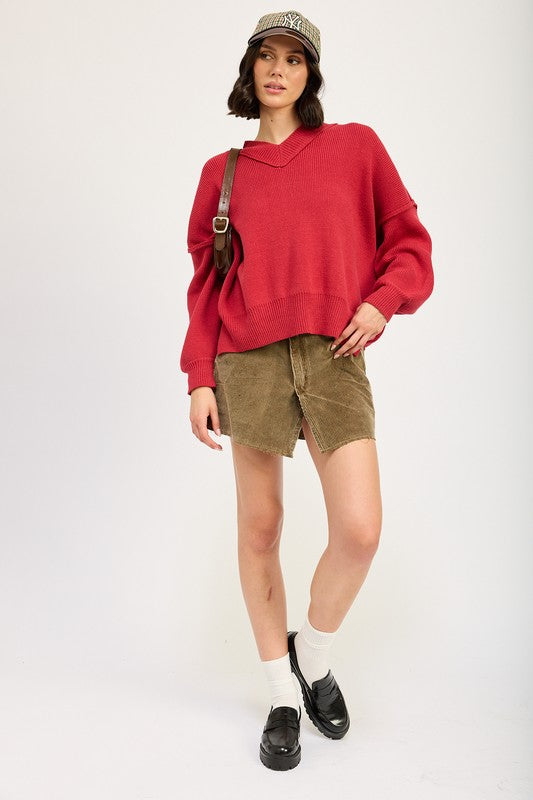 Gracefully Styled Sweater for Any Occasion