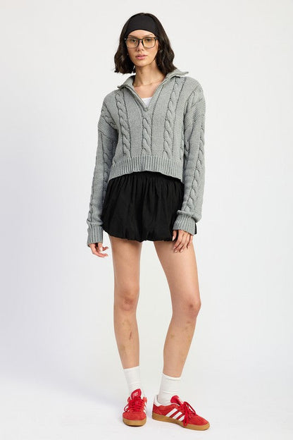 Beautifully Finished Sweater in a Timeless Design