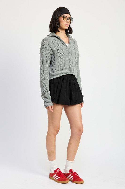 Beautifully Finished Sweater in a Timeless Design