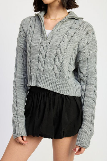 Beautifully Finished Sweater in a Timeless Design
