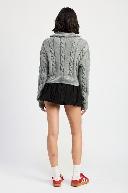 Beautifully Finished Sweater in a Timeless Design