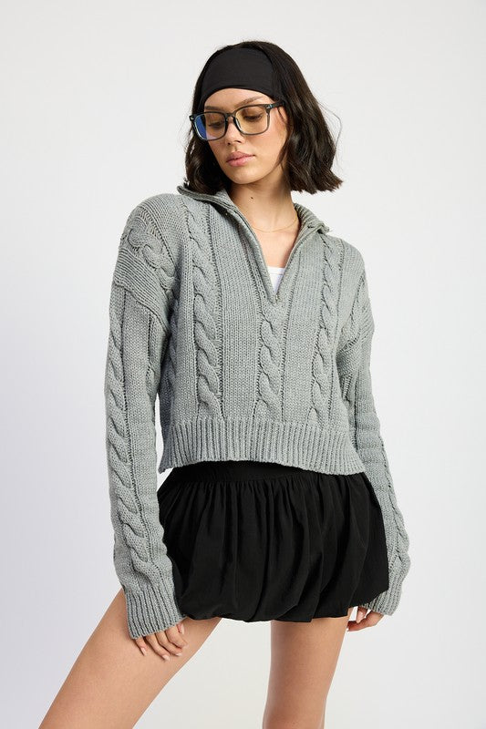 Beautifully Finished Sweater in a Timeless Design