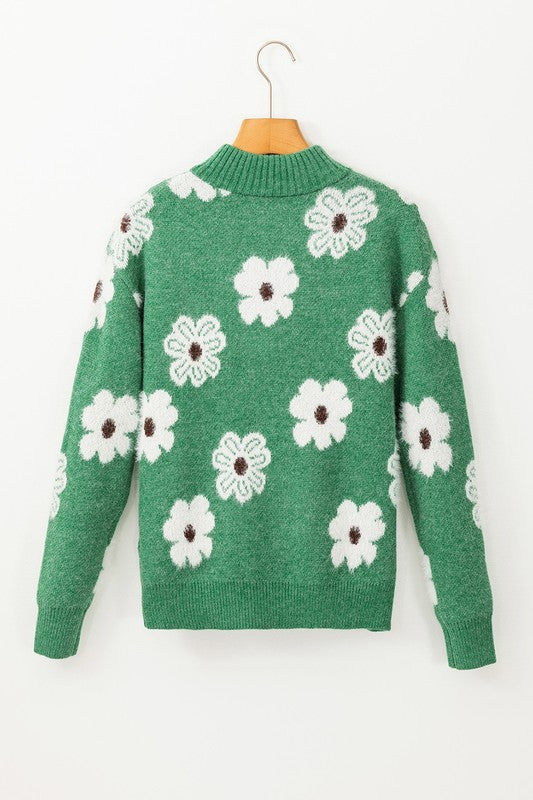 Vintage Inspired Sweater with a Contemporary Edge