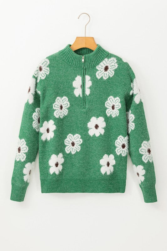 Vintage Inspired Sweater with a Contemporary Edge