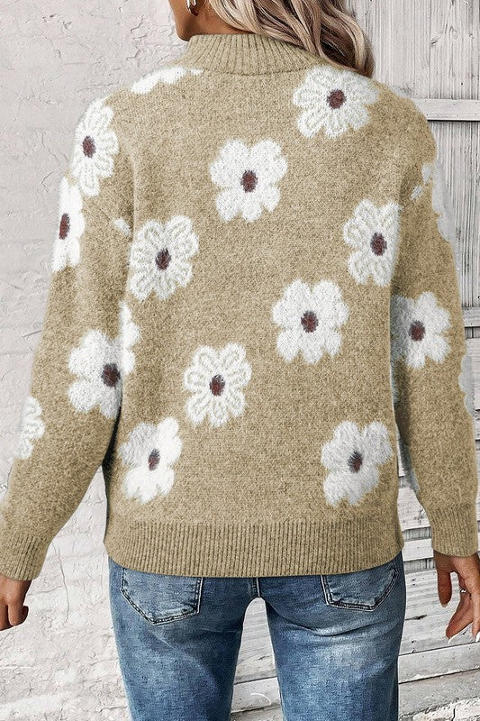 Vintage Inspired Sweater with a Contemporary Edge