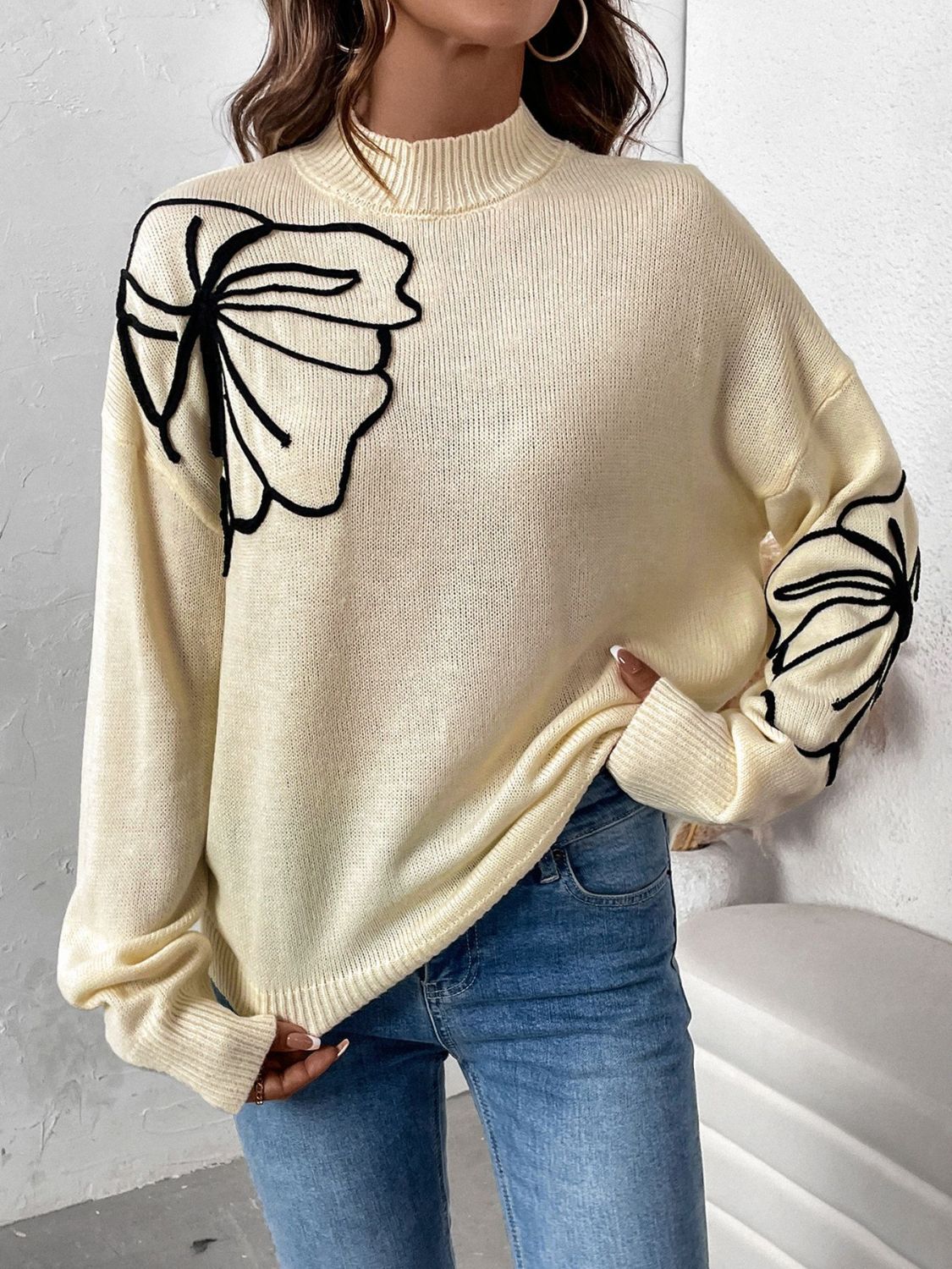 Gracefully Styled Sweater for Any Occasion