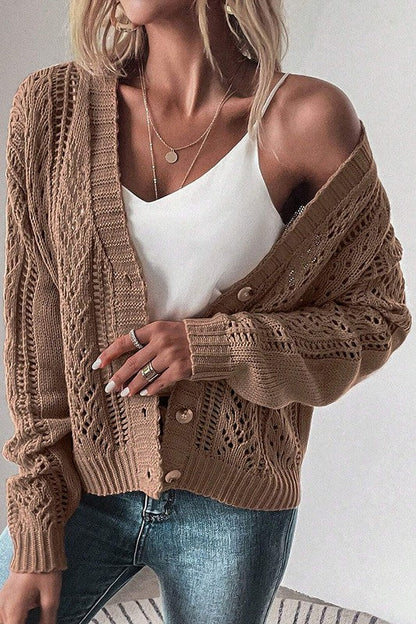 A Vintage Style Sweater with Delicate Timeless Details