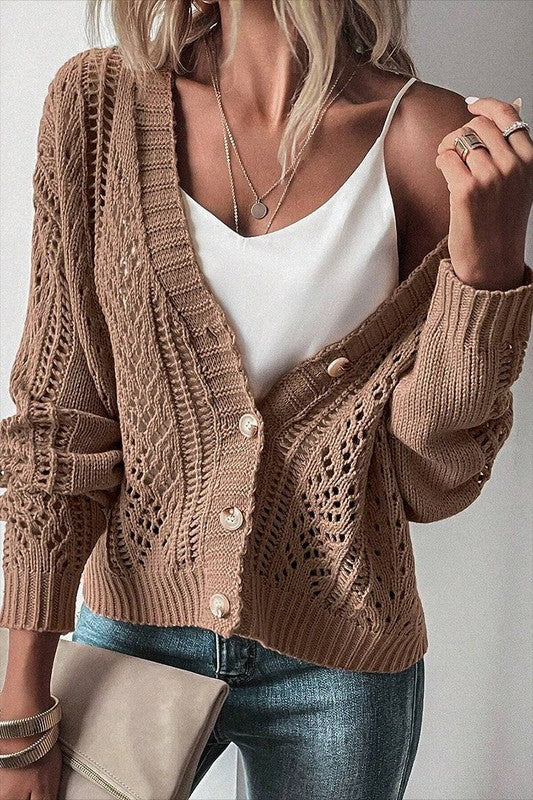 A Vintage Style Sweater with Delicate Timeless Details
