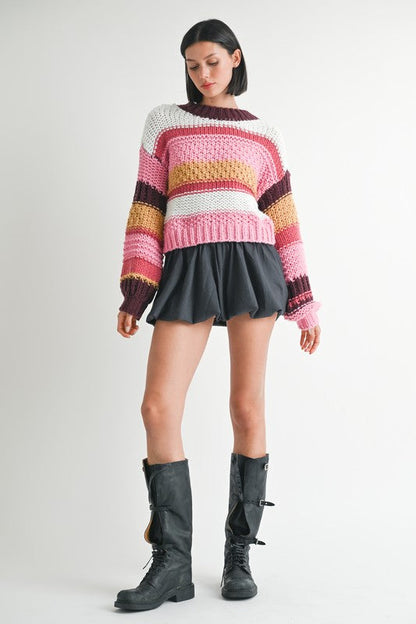 A Vintage Style Sweater with Delicate Timeless Details