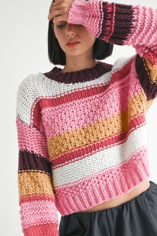 A Vintage Style Sweater with Delicate Timeless Details