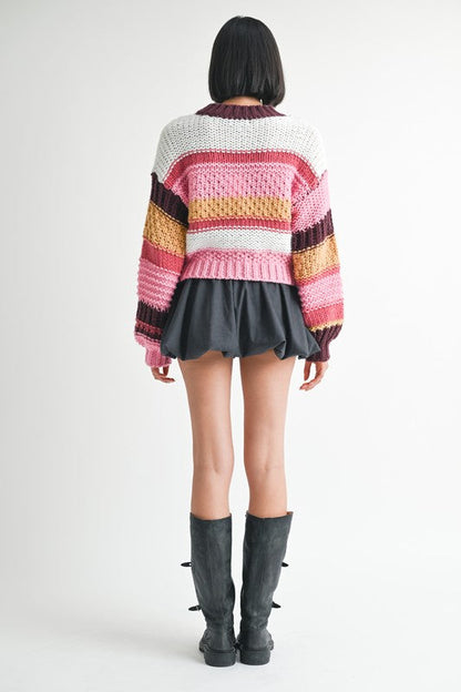 A Vintage Style Sweater with Delicate Timeless Details