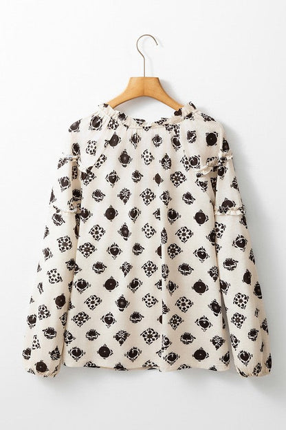 A Vintage Style Blouse with Delicate Timeless Details