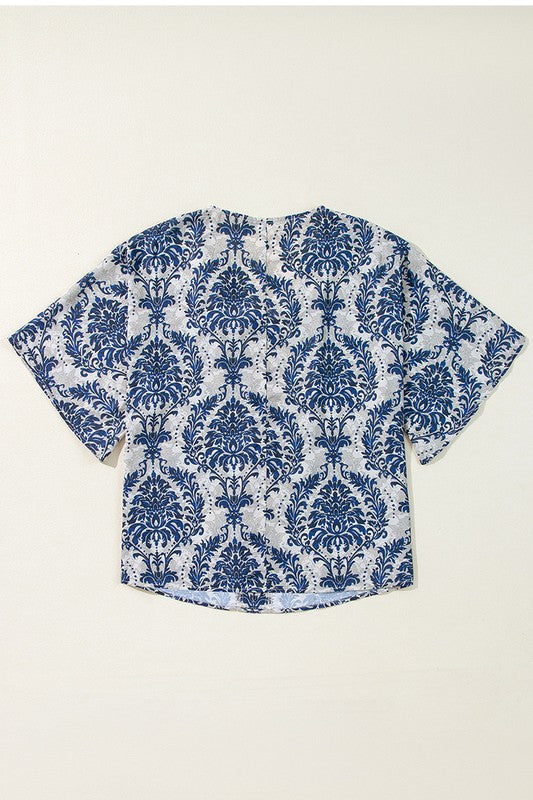 Vintage Inspired Blouse with a Contemporary Edge