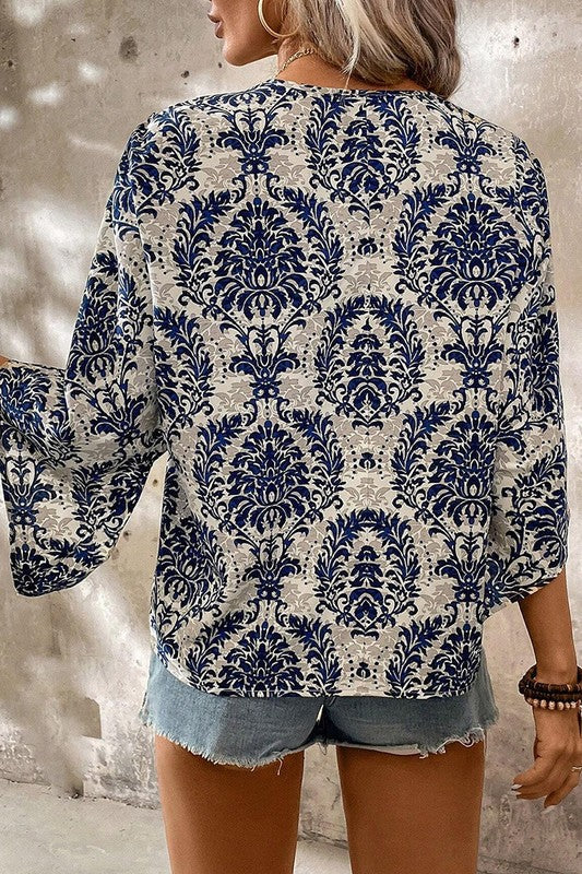 Vintage Inspired Blouse with a Contemporary Edge