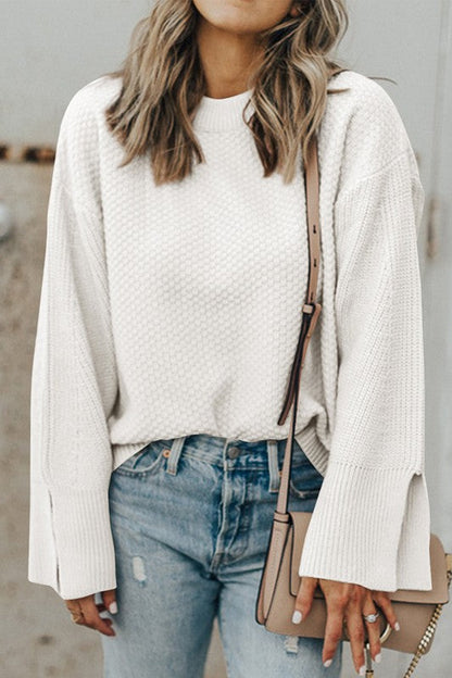 Vintage Inspired Sweater with a Contemporary Edge