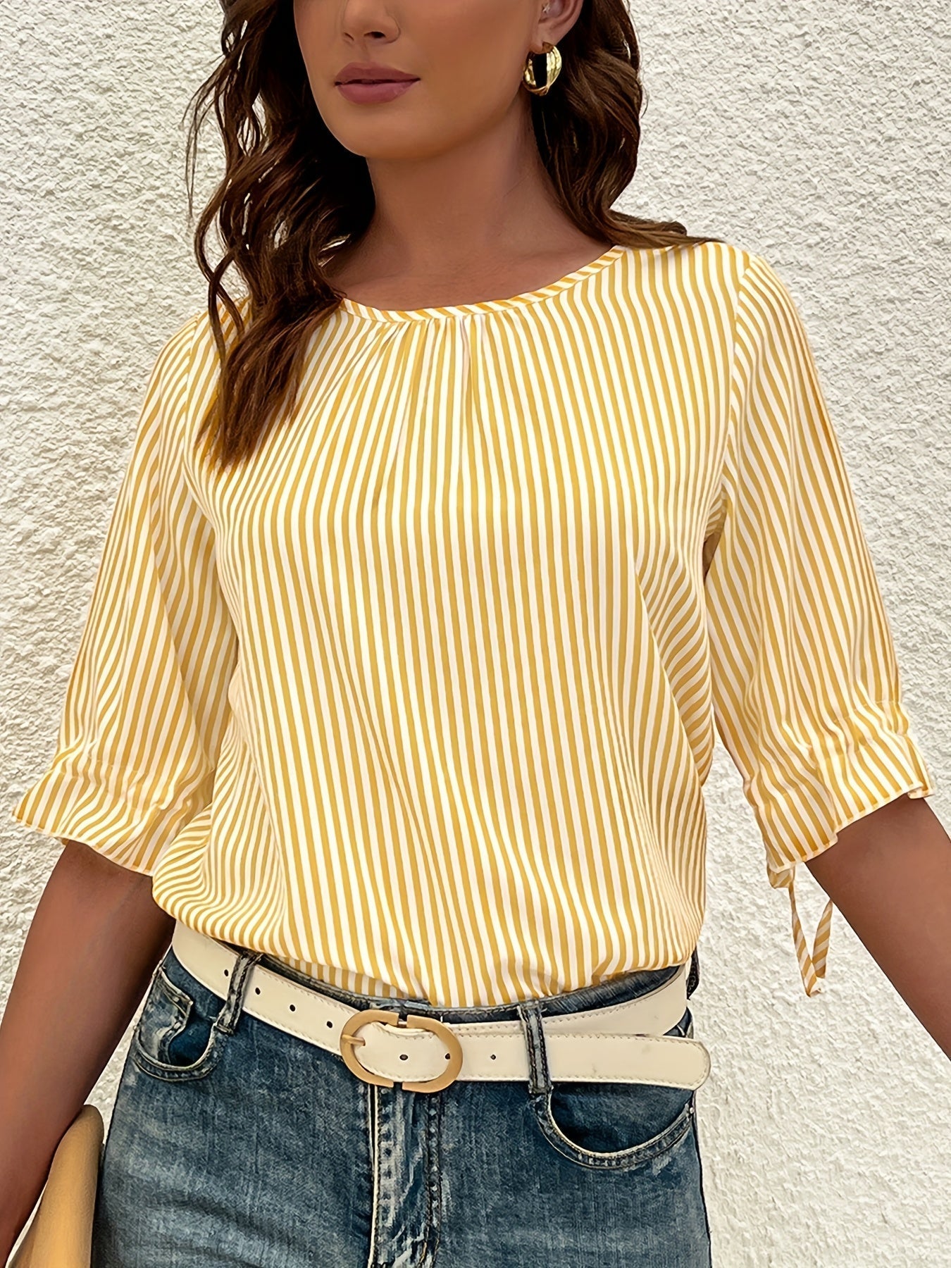 Well Tailored Blouse with a Graceful Silhouette