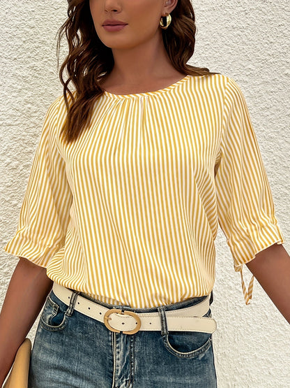 Well Tailored Blouse with a Graceful Silhouette
