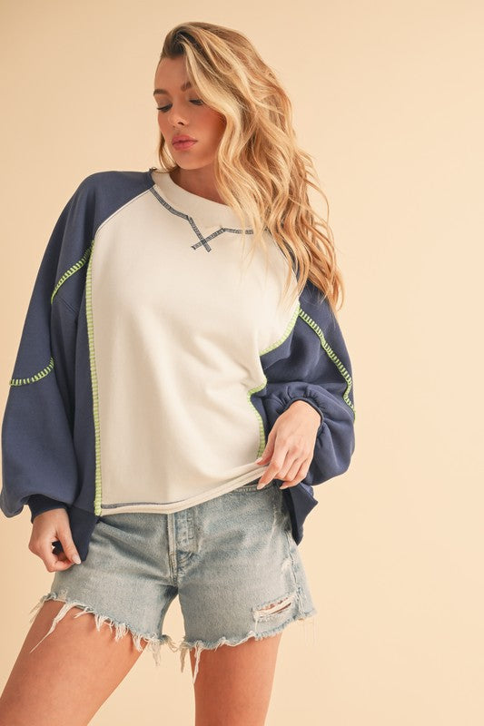 Vintage Inspired Sweater with a Contemporary Edge