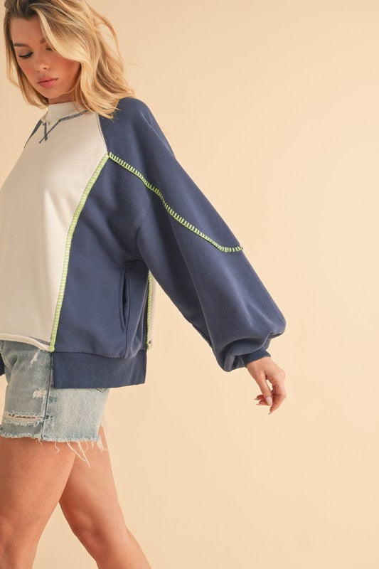 Vintage Inspired Sweater with a Contemporary Edge