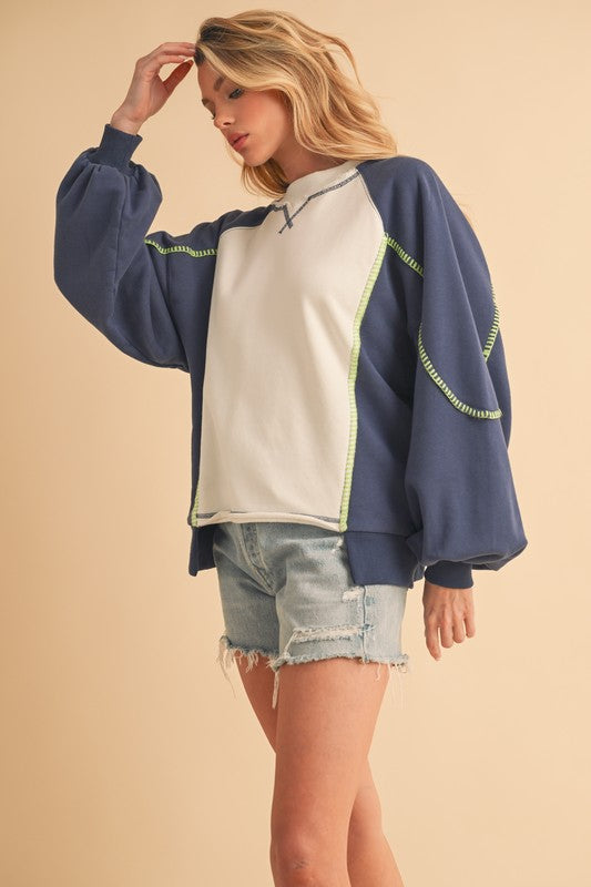 Vintage Inspired Sweater with a Contemporary Edge