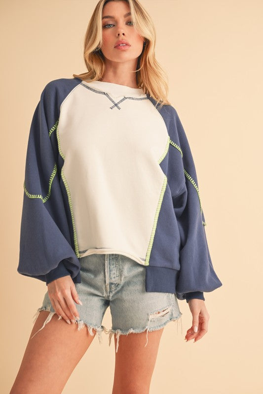Vintage Inspired Sweater with a Contemporary Edge