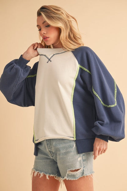 Vintage Inspired Sweater with a Contemporary Edge