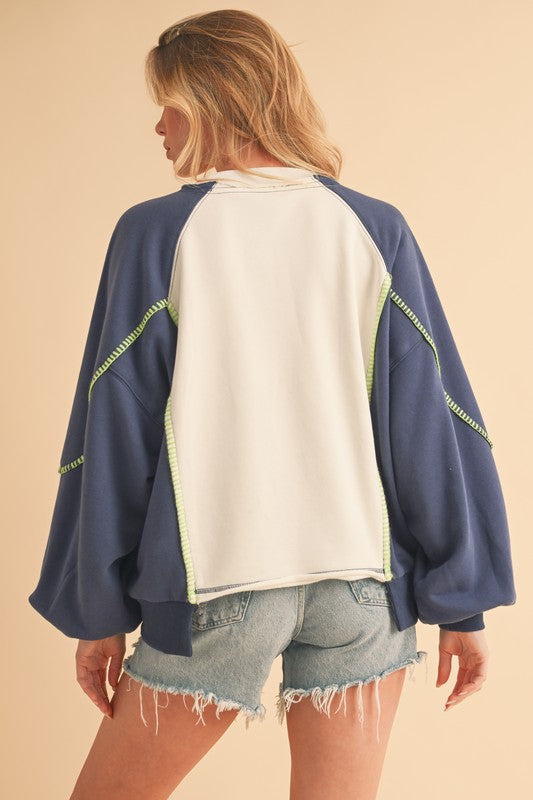 Vintage Inspired Sweater with a Contemporary Edge