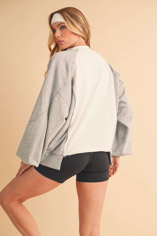 Vintage Inspired Sweater with a Contemporary Edge
