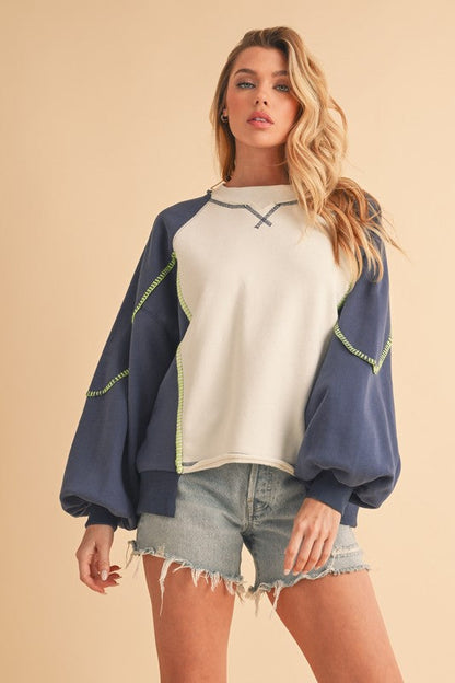 Vintage Inspired Sweater with a Contemporary Edge