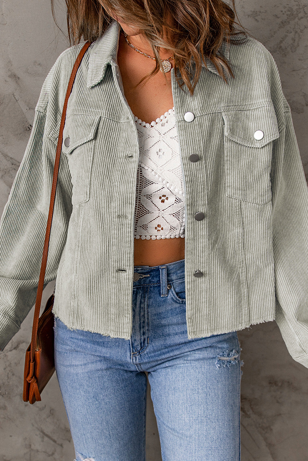 A Vintage Style Jacket with Delicate Timeless Details