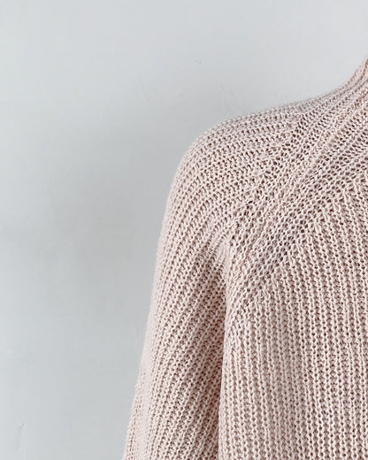 Beautifully Finished Sweater in a Timeless Design