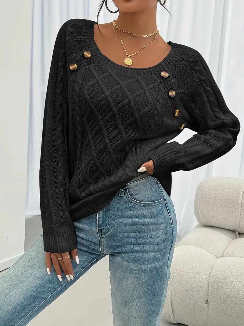 Gracefully Styled Pullover for Any Occasion