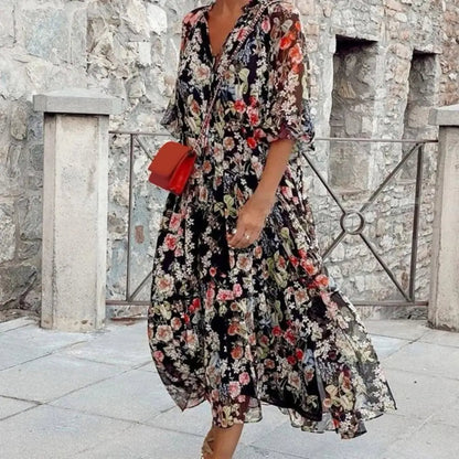 A Vintage Style Dress with Delicate Timeless Details