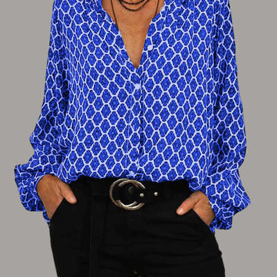 Vintage Inspired Blouse with a Contemporary Edge