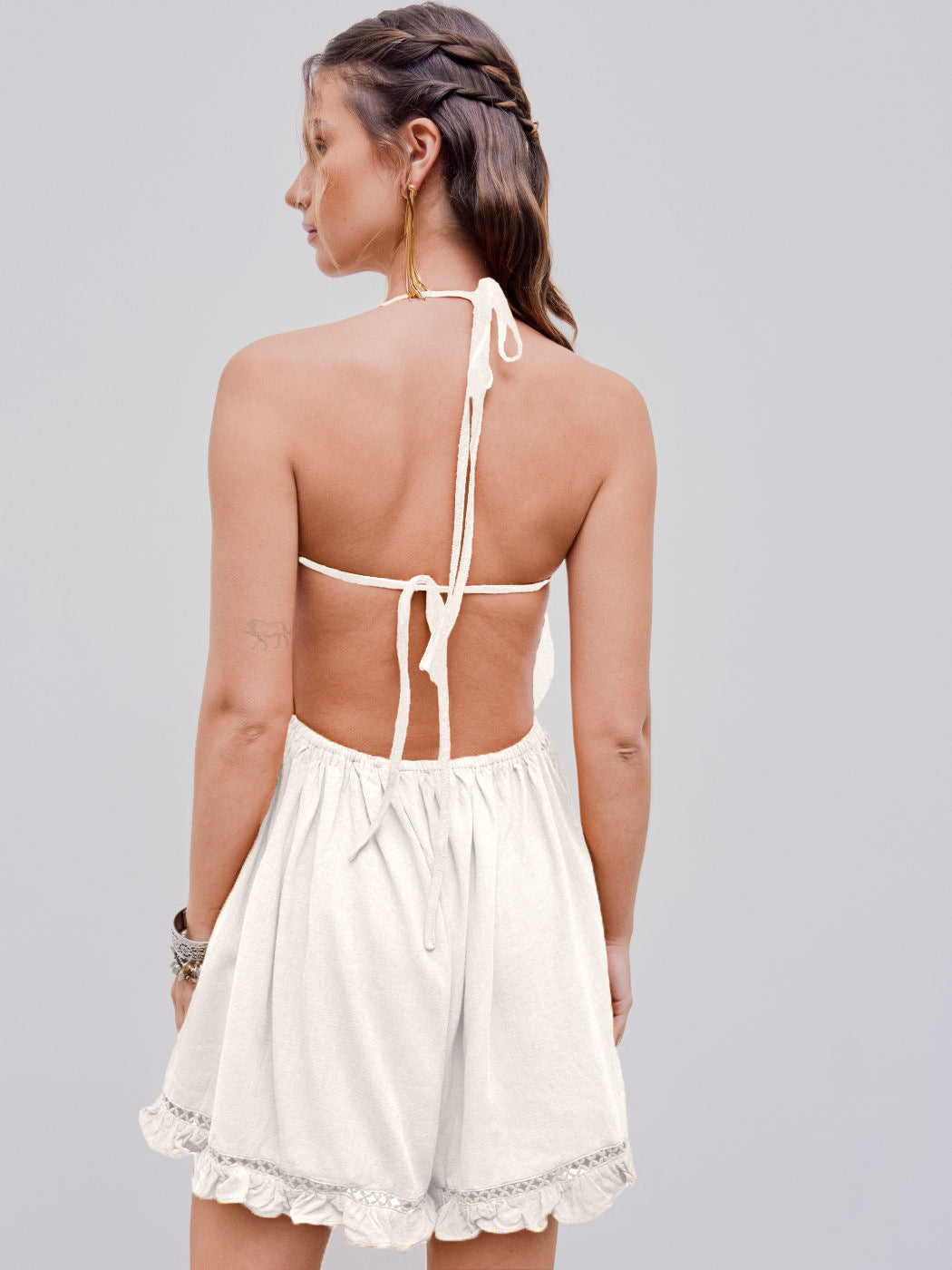 A Vintage Style Dress with Delicate Timeless Details