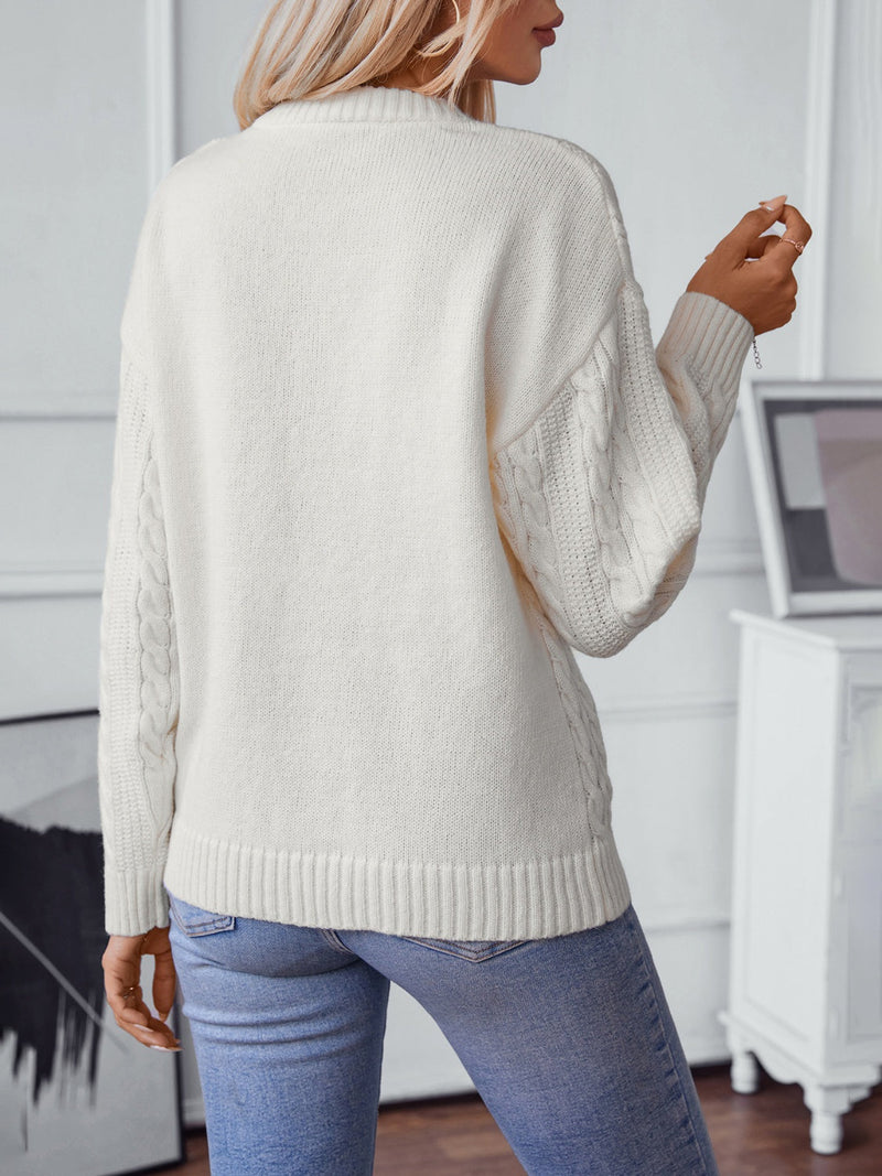 Classic Vintage Sweater with a Flattering Fit