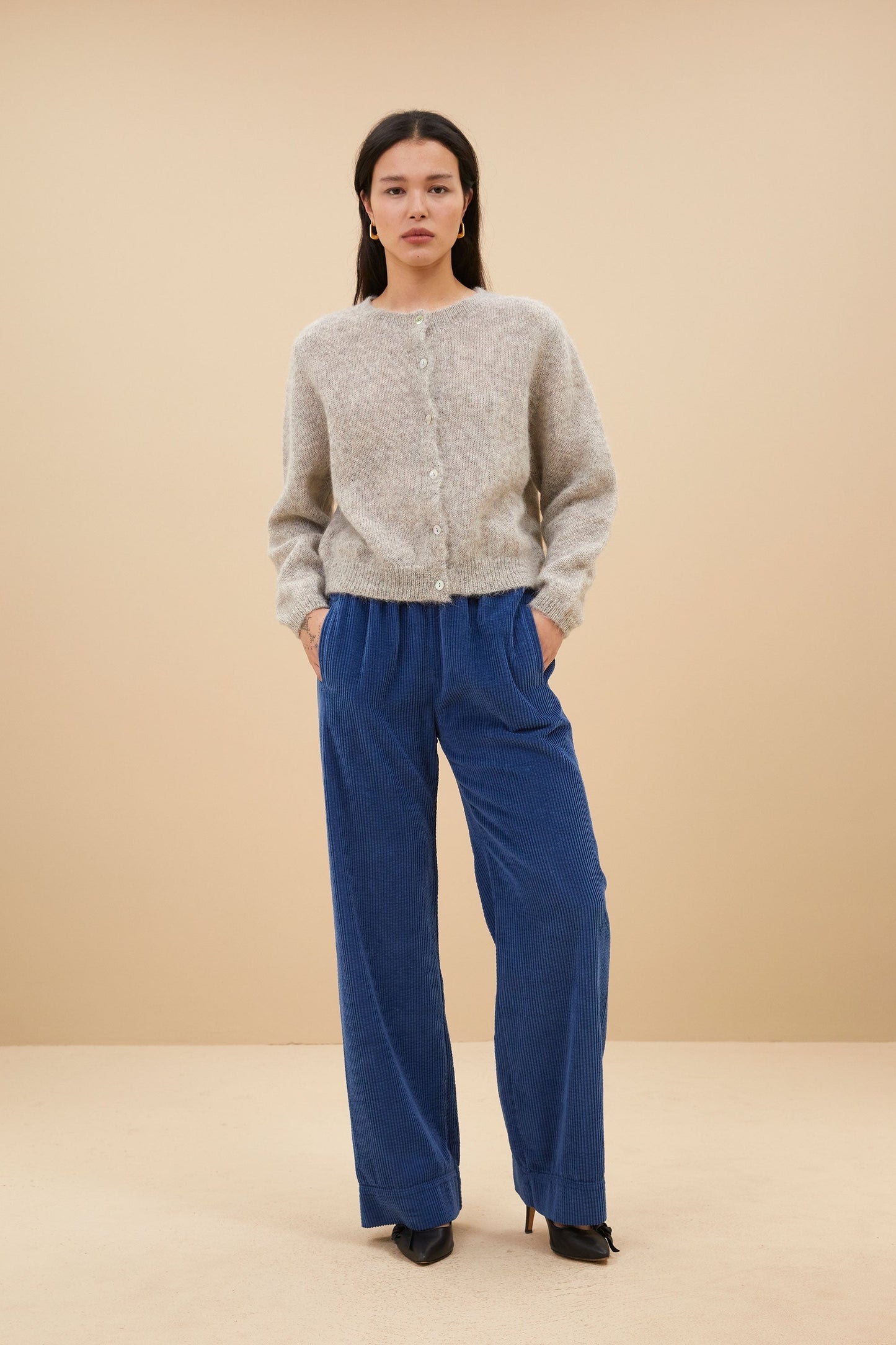 Vintage Inspired Cardigan with a Contemporary Edge