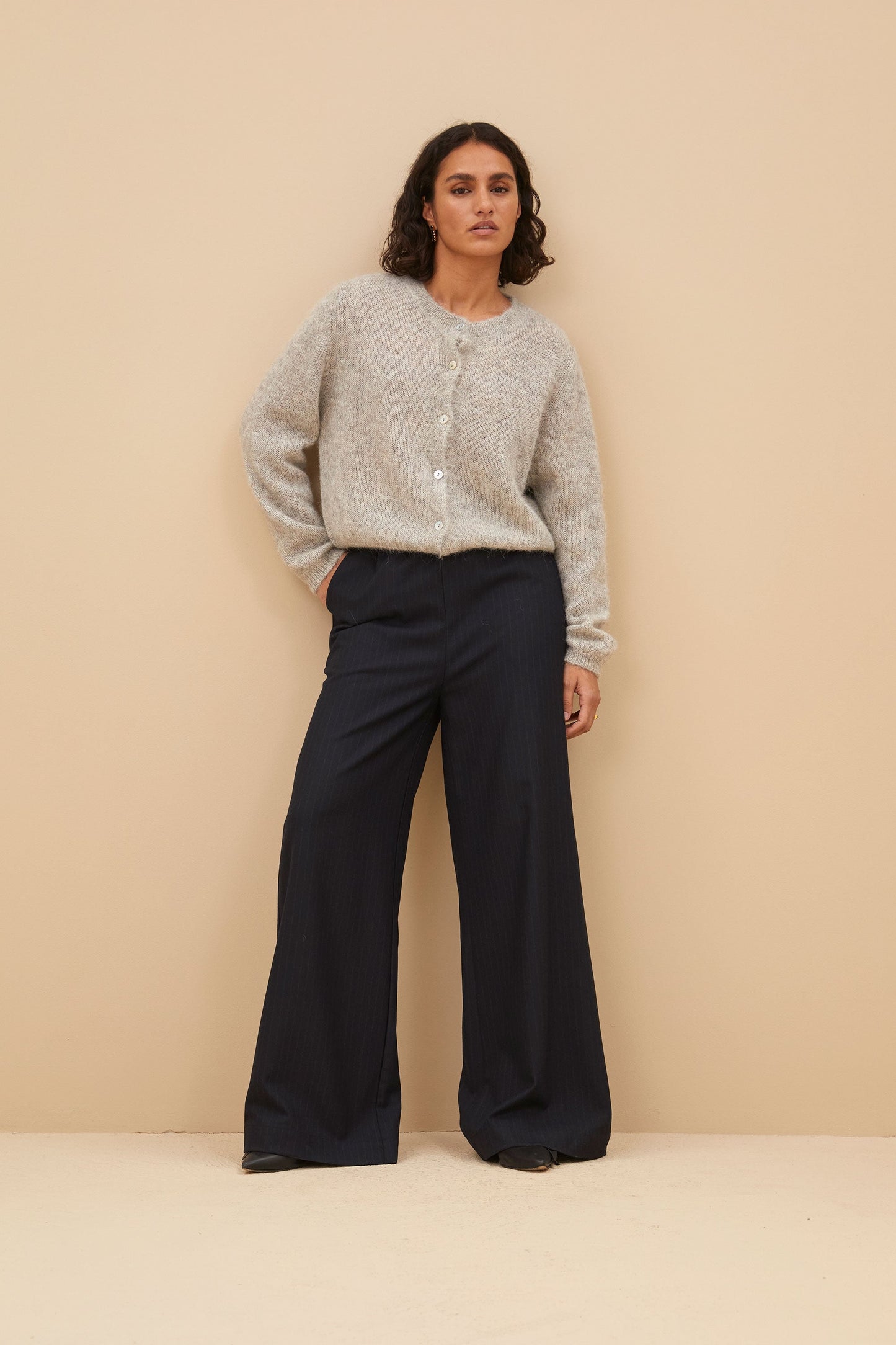 Vintage Inspired Cardigan with a Contemporary Edge