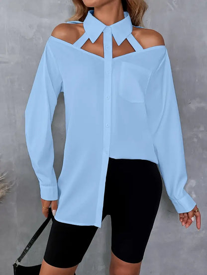 Well Tailored Blouse with a Graceful Silhouette