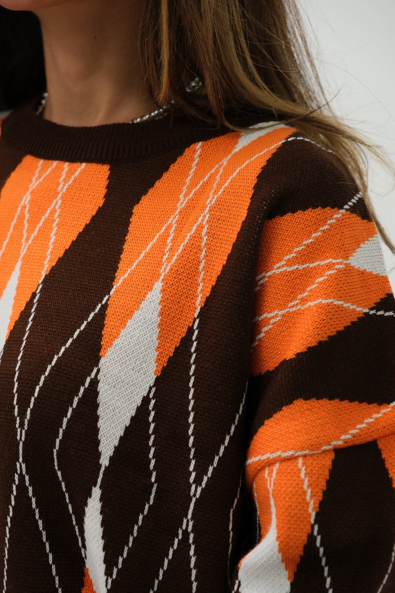 A Vintage Style Sweater with Delicate Timeless Details