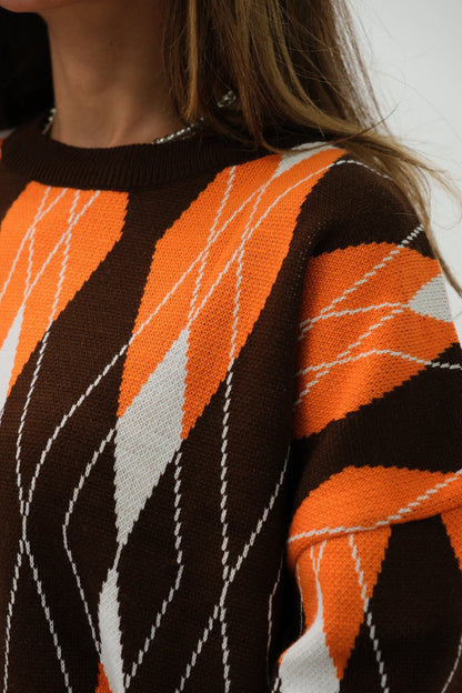 A Vintage Style Sweater with Delicate Timeless Details