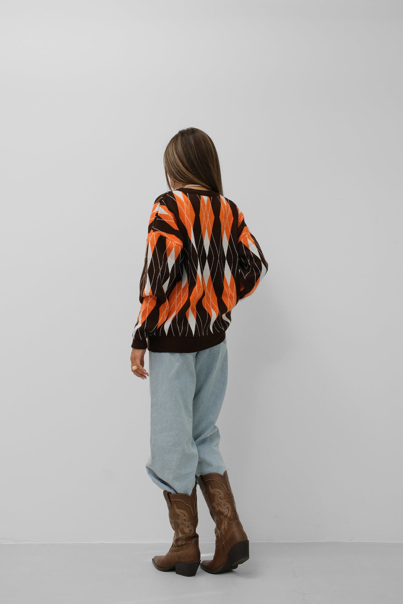 A Vintage Style Sweater with Delicate Timeless Details
