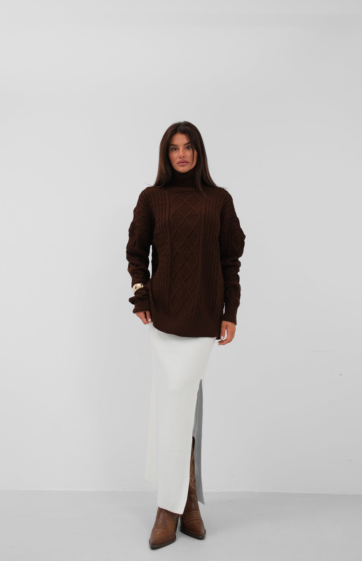 A Vintage Style Sweater with Delicate Timeless Details